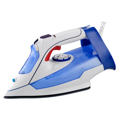 2400W Ropa hierro de vapor con suela de cerámica Turbo de vapor vertical