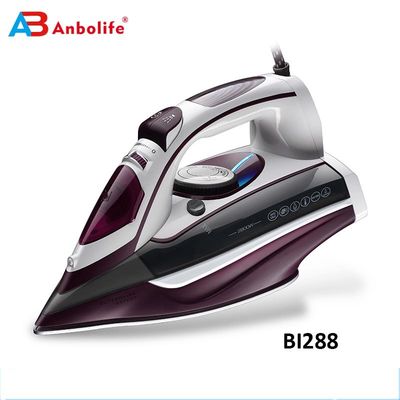 Anbo Big Power profesional de hierro de vapor industrial 2200w 2400w 2600w con toda la función de ropa eléctrica