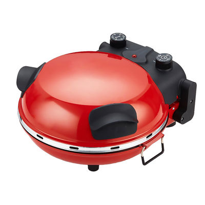 Venta caliente redonda multi-fución uso de la casa móvil de la sartén de pizza y exterior portátil máquina eléctrica de pizza