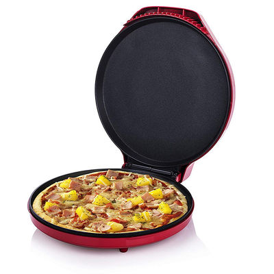 Venta caliente redonda multi-fución uso de la casa móvil de la sartén de pizza y exterior portátil máquina eléctrica de pizza