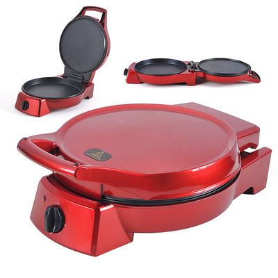 Aplicación de cocina pequeña 12 pulgadas rotativa máquina eléctrica de pizza