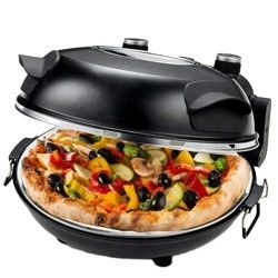 pequeño electrodoméstico de cocina no adhesivo 12 pulgadas máquina de hacer pizza para el hogar horno eléctrico de pizza