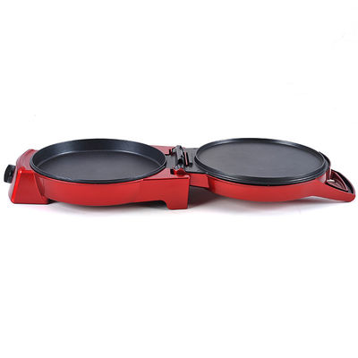 Anbolife 12 pulgadas máquina eléctrica de hacer pizza 1400w multi-función eléctrica Mini máquina de hacer pizza máquina de hacer pizza