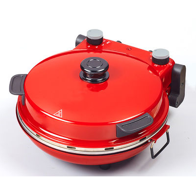 Máquina eléctrica para hacer pizza de Anbolife de 1400w, mini-máquina para hacer pizza multifunción y máquina portátil para hacer pizza eléctrica