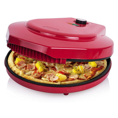 Ronda no adhesivo Anodizado de recubrimiento duro de la pizzaría eléctrica horno de comida bricolaje de aleación de aluminio de la pizzaría de la sartén de fritar de alta calidad