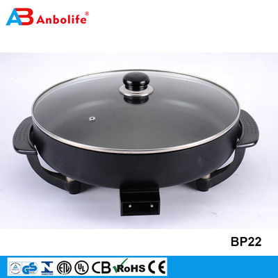 Grill eléctrico Anbo y sartén para pizza