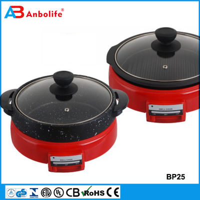 Grill and Griddle sartén eléctrico para pizza sin pegamento sartén para freír panqueques