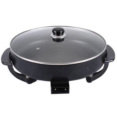 Anbo horno eléctrico redondo antiadherente para parrillado o horno eléctrico de pizza de aluminio para electrodomésticos