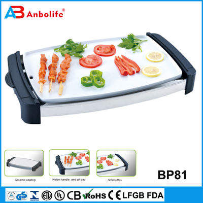 Anbo Factory venta directa en caliente sartén eléctrico redondo no adhesivo/pantalla eléctrica para pizza sartén para freír