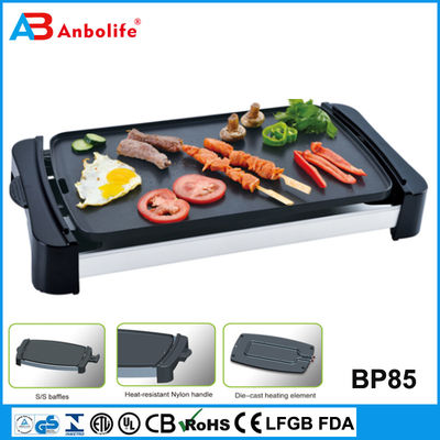 Anbo Factory venta directa en caliente sartén eléctrico redondo no adhesivo/pantalla eléctrica para pizza sartén para freír