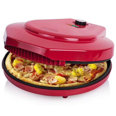 Máquina para hacer pizzas multifunción con control de temperatura ajustable Ideal para pizzas Quiches pasteles Crepes BBQ Horno eléctrico de pizza