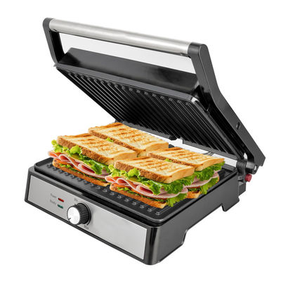 Placa desmontable BBQ Panini Grill Grill de prensa Grill interior sin humo Grill de pantalla táctil LED Grill de contacto digital