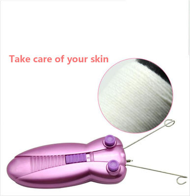 Lady Men Bee Electric Facial Epilador de hilo de algodón de baja potencia con indicador de luz de extracción de vello indoloro