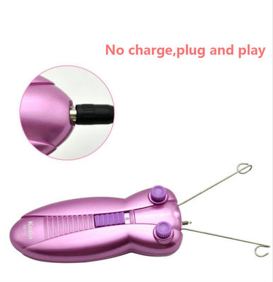 Lady Men Bee Electric Facial Epilador de hilo de algodón de baja potencia con indicador de luz de extracción de vello indoloro
