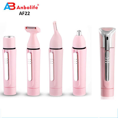 7 en 1 productos de cuidado personal de las damas conjunto de manicura eléctrica de cejas, cortador de nariz de mujeres kit de aseo