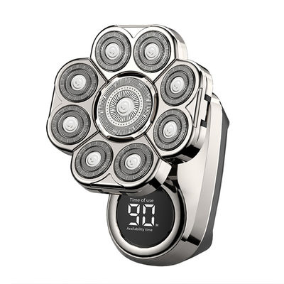 90 Mins Hombres Productos de cuidado personal de la cabeza Razor eléctrico 9D afeitadora flotante de la cabeza