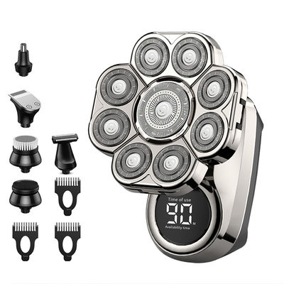 9D Hombres Productos de cuidado personal húmedos secos calvos Barbeadores eléctricos para hombres calvos