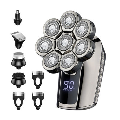 9D Hombres Productos de cuidado personal húmedos secos calvos Barbeadores eléctricos para hombres calvos