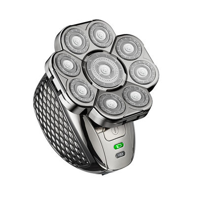 6 en 1 Aparato de afeitar la cabeza impermeable Kit de aseo multifuncional Razor eléctrico inalámbrico