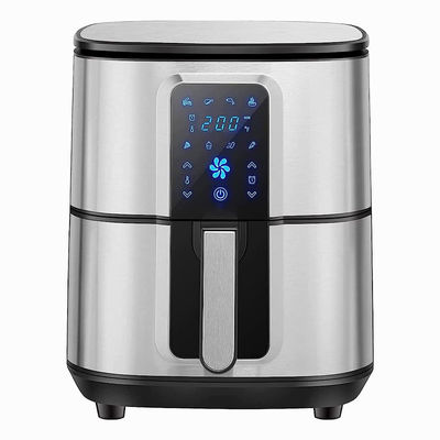 Control de voz Tuya Wifi inteligente HOT Llegada Calidad alimenticia Frigoríferas sin aceite eléctricas de vidrio profundo 12L