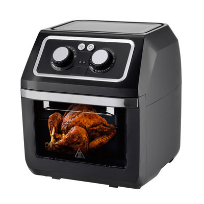 Horno de freidora de aire eléctrica digital de 12L con 8 ajustes de cocción Rotisserie deshidratador Cocina sin aceite tostadora multifunción