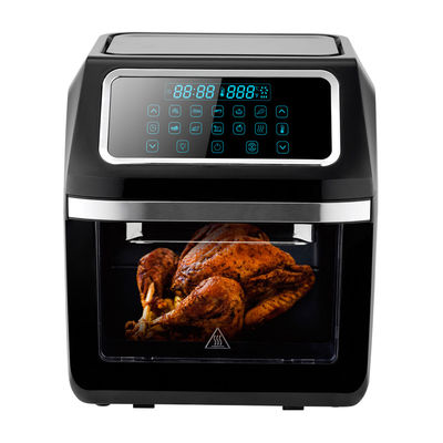 Horno de freidora de aire eléctrica digital de 12L con 8 ajustes de cocción Rotisserie deshidratador Cocina sin aceite tostadora multifunción