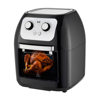 1800W 12L Fritadora de aire digital horno Cocina sin aceite tostadora multifunción con 12 recetas de cocina