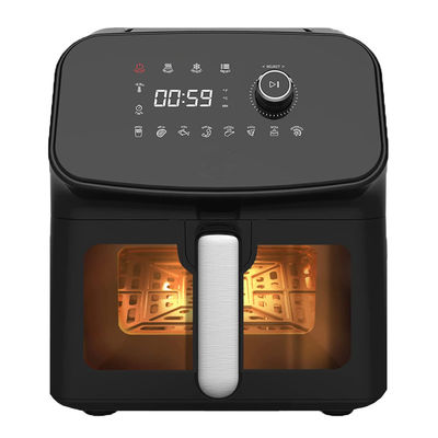 Horno de freidora digital de aire 12L con 12 programas de un solo toque tostadora rotinera deshidratador electrodomésticos de cocina inteligentes Freidora Sin Aceite