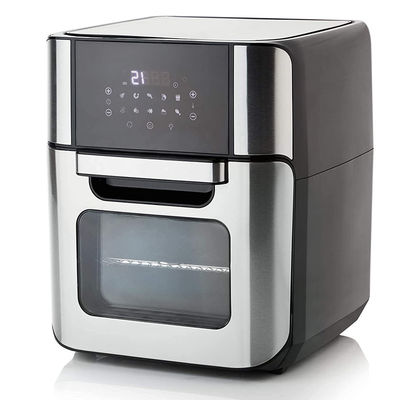 Horno de freidora digital de aire 12L con 12 programas de un solo toque tostadora rotinera deshidratador electrodomésticos de cocina inteligentes Freidora Sin Aceite