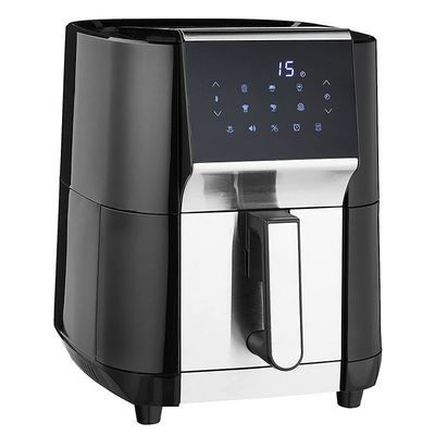 Fuego libre de acero inoxidable El horno de freid eléctrico 5.5L 7L XL Digital 8 Presets pantalla táctil