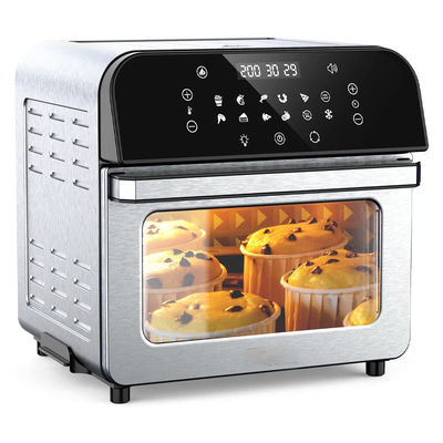 Hornos de freidora de aire de 1700W Puerta francesa 5.5L 6.5L 23L de acero inoxidable sano libre de aceite