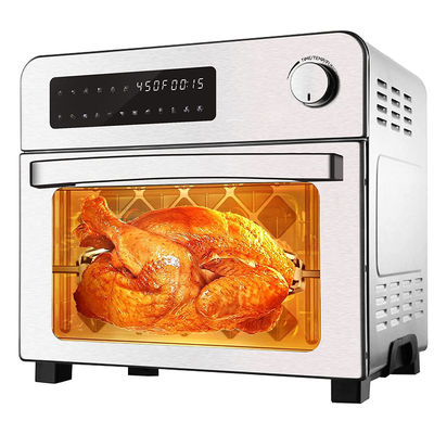 Hornos de freidora de aire de 1700W Puerta francesa 5.5L 6.5L 23L de acero inoxidable sano libre de aceite
