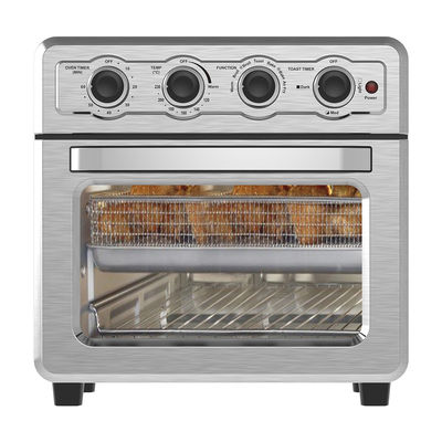 Hornos de freidora de aire de 1700W Puerta francesa 5.5L 6.5L 23L de acero inoxidable sano libre de aceite