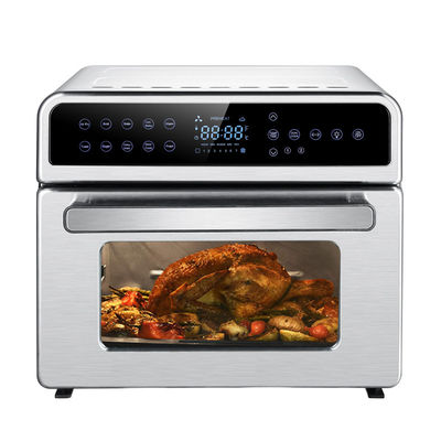 7L 12L 24L de acero inoxidable freidora de aire digital con función de vapor tostadora de aire horno sin aceite