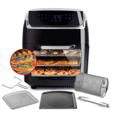 El horno de freidora de aire más nuevo sin aceite personalizado, electrodoméstico de cocina sin aceite con revestimiento digital de acero inoxidable comercial.