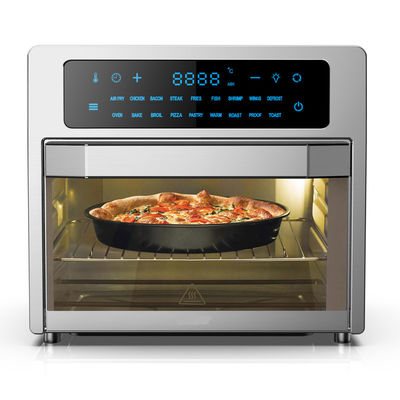 Pantalla táctil freidoras eléctricas comerciales para el hogar 9L 12L de vapor sin aceite para cocinar