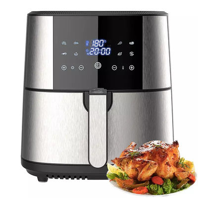Freidoras de aire automáticas XL 8L 7L 6.5L 5L de gran potencia saludable sin aceite para cocinar Freidora de aire profundo eléctrica