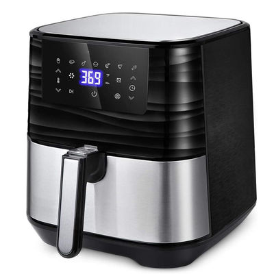 Freidoras de aire automáticas XL 8L 7L 6.5L 5L de gran potencia saludable sin aceite para cocinar Freidora de aire profundo eléctrica