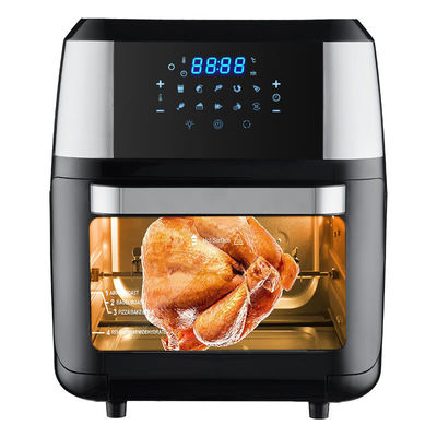15L 24L 12L Fritadora de aire digital tostadora horno eléctrico profundo
