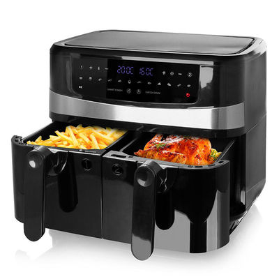 Fritadora de aire doble inteligente sin aceite 9L Digital 2400W