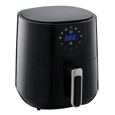 Friteca de aire manual de tamaño pequeño sin pegamento 1L 2.2L Friteca de aire eléctrica digital pequeña