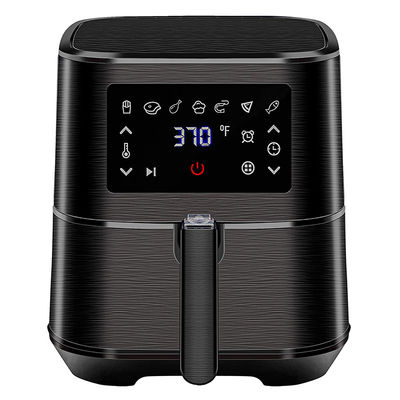 Cocina pequeña hogar eléctrico 8L freidora de aire digital 1700W cocinera de acero inoxidable zona doble cesta