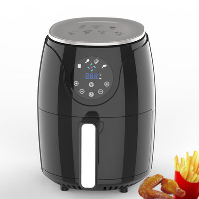 Inicio Cocina Pequeña freidora de aire manual Fritas fritas Alas de pollo fritas sin aceite 3.5L