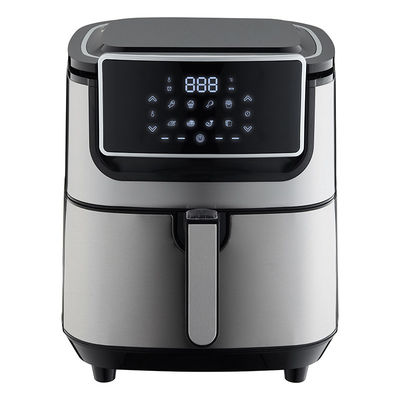 6L 7L freidora de aire digital 220v eléctrica inteligente horno de gran capacidad de acero inoxidable