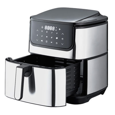 Fritadora de aire digital comercial sin aceite horno de pizza industrial electricidad freidora de profundidad 8L