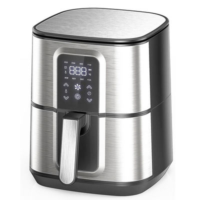 Fritadora de aire digital comercial sin aceite horno de pizza industrial electricidad freidora de profundidad 8L