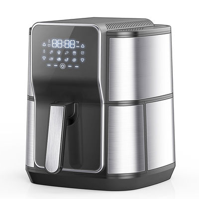 Fritadora de aire digital comercial sin aceite horno de pizza industrial electricidad freidora de profundidad 8L