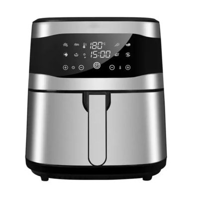 Fritadora de aire digital comercial sin aceite horno de pizza industrial electricidad freidora de profundidad 8L