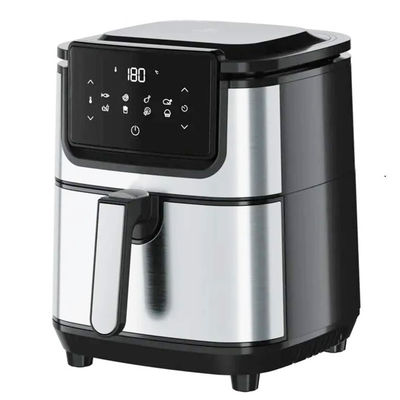 Fritadora digital de aire de 7L con 6 accesorios Cocina de vapor inteligente Fritadora de aire rotisería