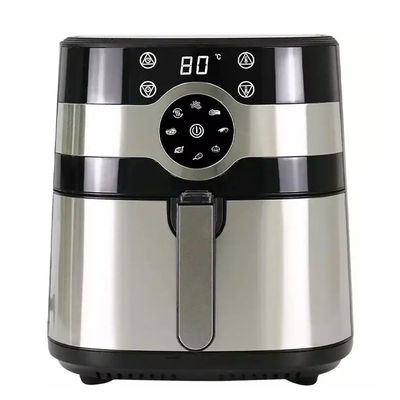 Fritadora digital de aire de 7L con 6 accesorios Cocina de vapor inteligente Fritadora de aire rotisería